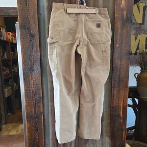 Men's Work Pants - Tan Carpenter Style